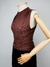 REGATA FRANZIDA MARROM - M - comprar online