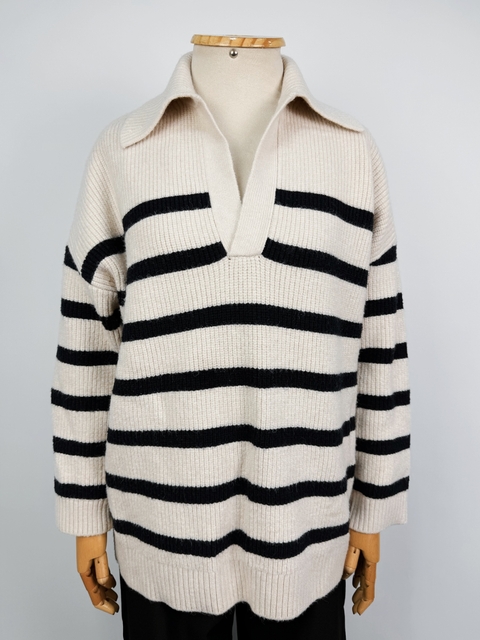 TRICOT LISTRADO ZARA - P