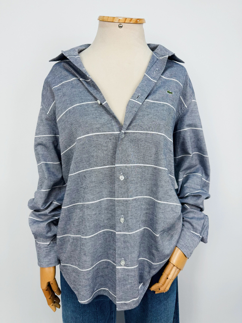 CAMISA LISTRAS LACOSTE - M