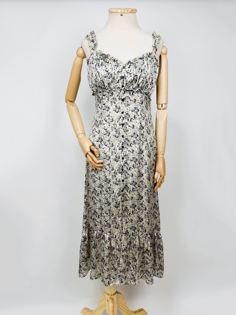 VESTIDO ACETINADO ZARA - P