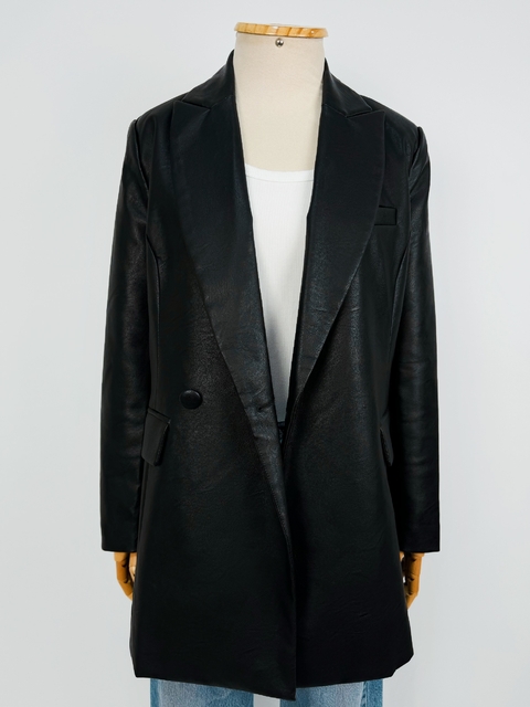 BLAZER PRETO COURINO - M