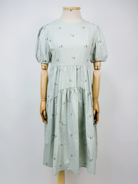VESTIDO MIDI BORDADOS - M - comprar online