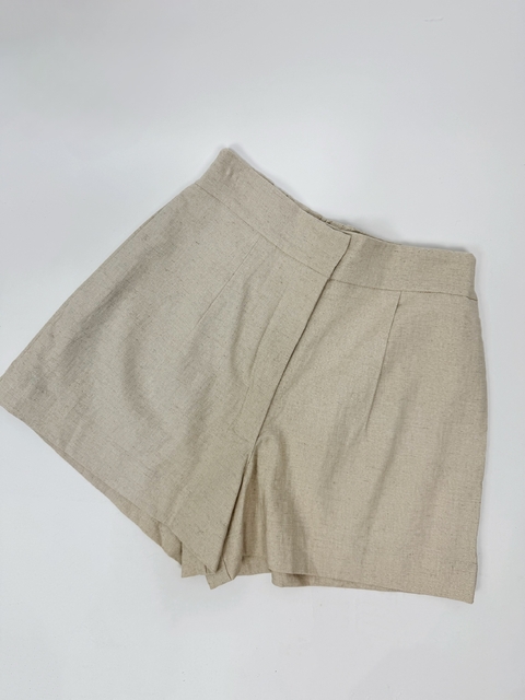 SHORTS BEGE LINHO - PP - comprar online