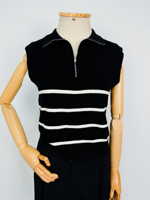 PULLOVER LISTRADO - M
