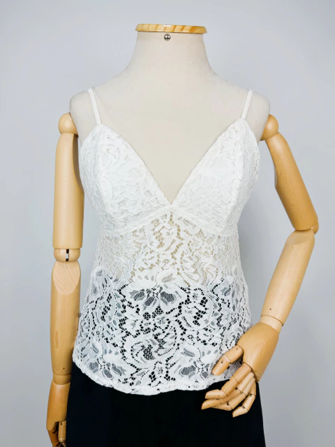 REGATA RENDA BRANCA - M