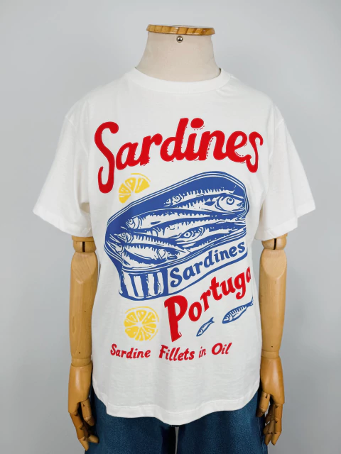 CAMISETA SARDINES - G