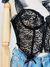 CORSET RENDA PRETO - M na internet
