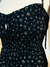 VESTIDO FLORIDO PRETO - M - I Need Brechó