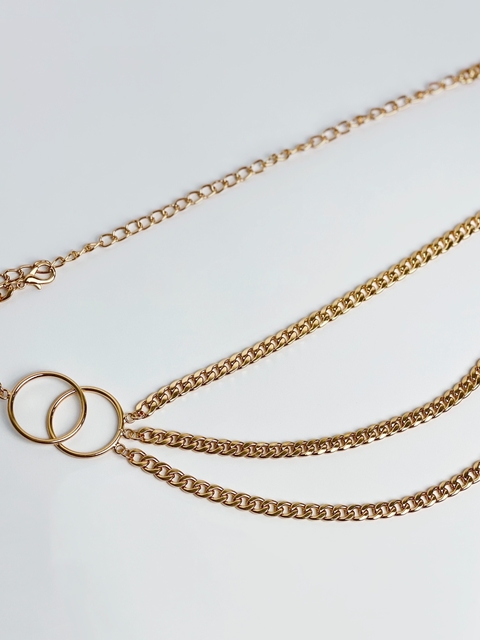 CINTO CORRENTE ARGOLAS DOURADO