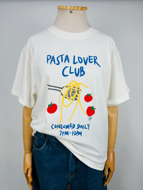 CAMISETA PASTA LOVER CLUB