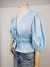 BLUSINHA AZUL AMARRAÇÃO - comprar online
