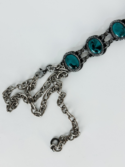 CINTO PEDRARIA AZUL - comprar online
