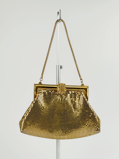 BOLSA VINTAGE DOURADA