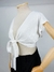 CROPPED BRANCO AMARRAÇÃO - P - comprar online
