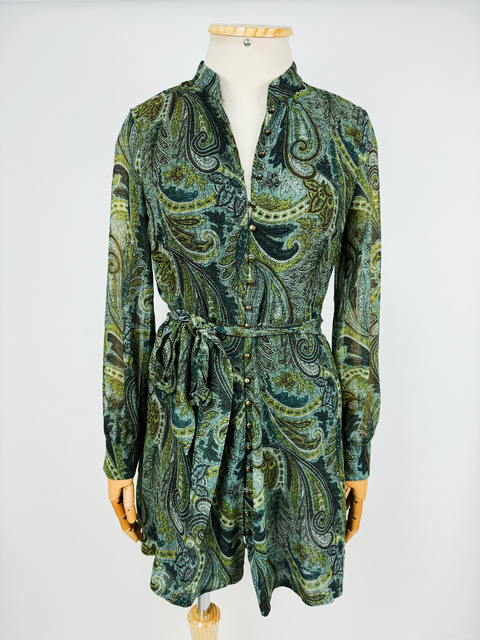 VESTIDO BOHO ZARA - M