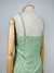 VESTIDO VERDE RETO - M na internet