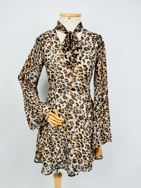 VESTIDO ANIMAL PRINT - P