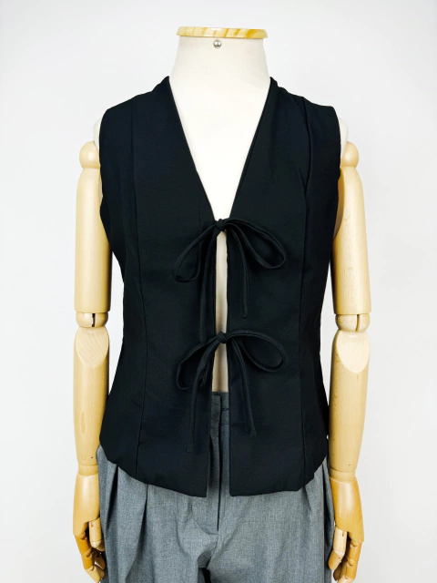 BLUSA AMARRAÇÃO PRETA