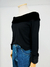 BLUSA PELINHOS PRETA - P - comprar online