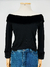 BLUSA PELINHOS PRETA - P