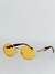 ÓCULOS OVAL AMARELO
