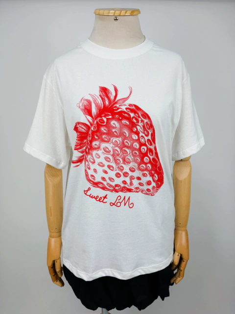 CAMISETA STRAWBERRY - P