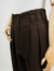 CALÇA ALFAIATARIA MARROM - 38 - comprar online