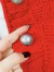 TRICOT VINTAGE VERMELHO - M na internet