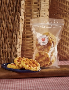 Waflle de pão de queijo - Congelado