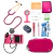 KIT Littmann® Classic III 5806 Framboesa Rainbow + Esfigmo + Case + Lanterna + Oxímetro + Termômetro + Simulador de Nó + KIT de Sutura + Rélogio