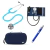 Conjunto Acadêmico – Littmann Classic III Azul Turquesa 5835 + Esfigmo Pamed Azul + Lanterna Clínica Azul + Case Azul