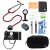 KIT Littmann® Classic III 5868 Vinho e Preto + Esfigmo + Case + Lanterna + Oxímetro + Termômetro + Simulador de Nó + KIT de Sutura + Rélogio