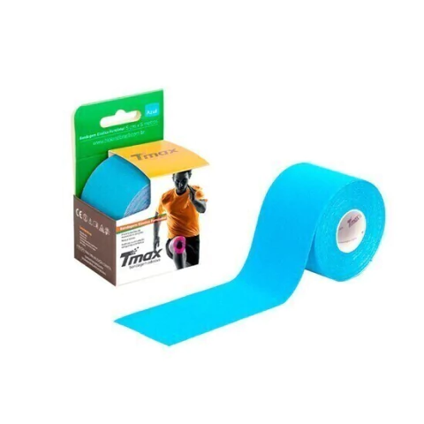 Bandagem Elástica Adesiva Funcional 5 x 5 cm - Azul