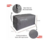 Estetoscópio Spirit® Pro-Lite Adulto Black Edition + Esfigmomanômetro Pamed Preto - comprar online