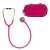 Kit: Estetoscópio Littmann Classic III™ Framboesa 5806 + Case Le Medical Pink