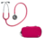 Estetoscópio Spirit® Pro-Lite Rosa Perolizado + Case LE Rosa