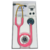 Conjunto Acadêmico – Bic Eternity Rosa Rainbow + Esfigmo Premium Rosa + Lanterna Clínica Rosa + Case Rosa - loja online