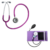 Estetoscópio Spirit® Pro-Lite Adulto Violeta + Esfigmomanômetro Pamed Roxo