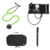 Conjunto Acadêmico – Littmann Classic III Verde Smole 5875 + Esfigmo Pamed Preto + Lanterna Clínica Preta + Case Preta