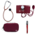 Conjunto Acadêmico – Bic Eternity Vinho Black + Esfigmo Premium Vinho + Lanterna Clínica Vermelha + Case Vinho