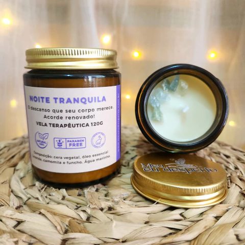 Vela Massagem 130g - Noite Tranquila - comprar online