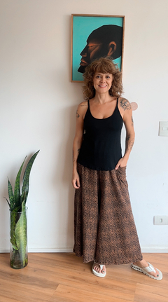 Regata Cora preta - Moeê Atelier