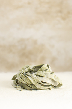 Fideos de albahaca