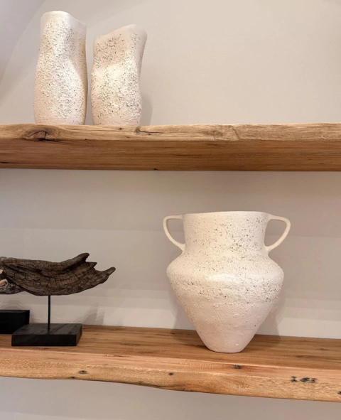 SERIE PIEDRA VASIJA V (opcion con y sin asas)