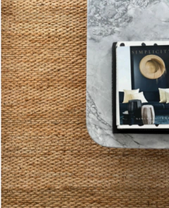 Alfombra Yute Almond - Casa Clara BsAs Deco