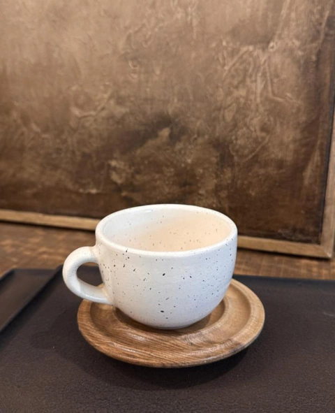 Platito madera DROP (set x 6) - comprar online