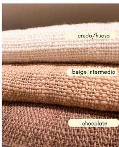 Manta de telar 3 en 1 - Lana de Oveja. - Casa Clara BsAs Deco