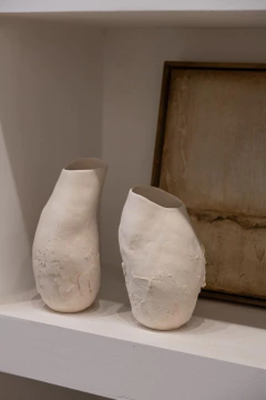 OBJETO SERIE PIEDRA BOLSAS CERAMICAS (SET X 2 Un.) Estucadas - comprar online