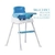 Silla de comer plegable 3 en 1 celeste (028174)