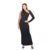 Vestido Longo Um Ombro Só – Manga Transpassada - comprar online